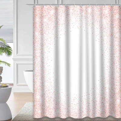 Rideau de douche Rose
