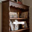 Buffet en bois massif brun noisette