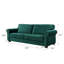 Reva 218.9Cm Rolled Arms Sofa-808240627