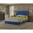 Valletta Navy Blue Velvet Full Bed-1686035253-1686035255