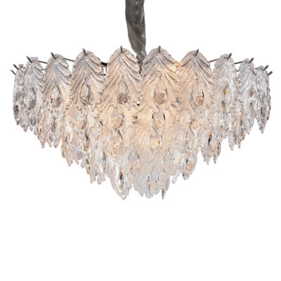 Orlisse 18-Light Chandelier - Chrome