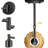 Set Of 2 Wall Sconce With Rattan Lampshade On/off Switch For Bedroom, Living Room, Office
