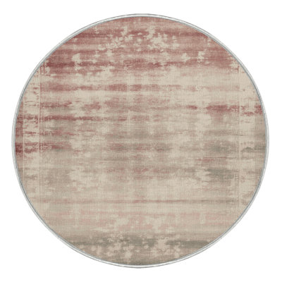 Machine Washable Overdyed Beige Area Rug