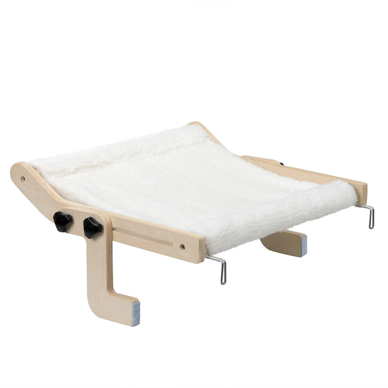 Chadric Faux Fur Hammock Pet Bed