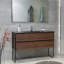 Ensemble de meuble-lavabo mural simple 48 po avec plateau en céramique Veneto-930118388-930118385
