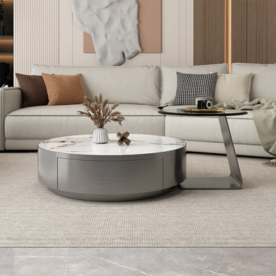Table basse moderne simple ovale