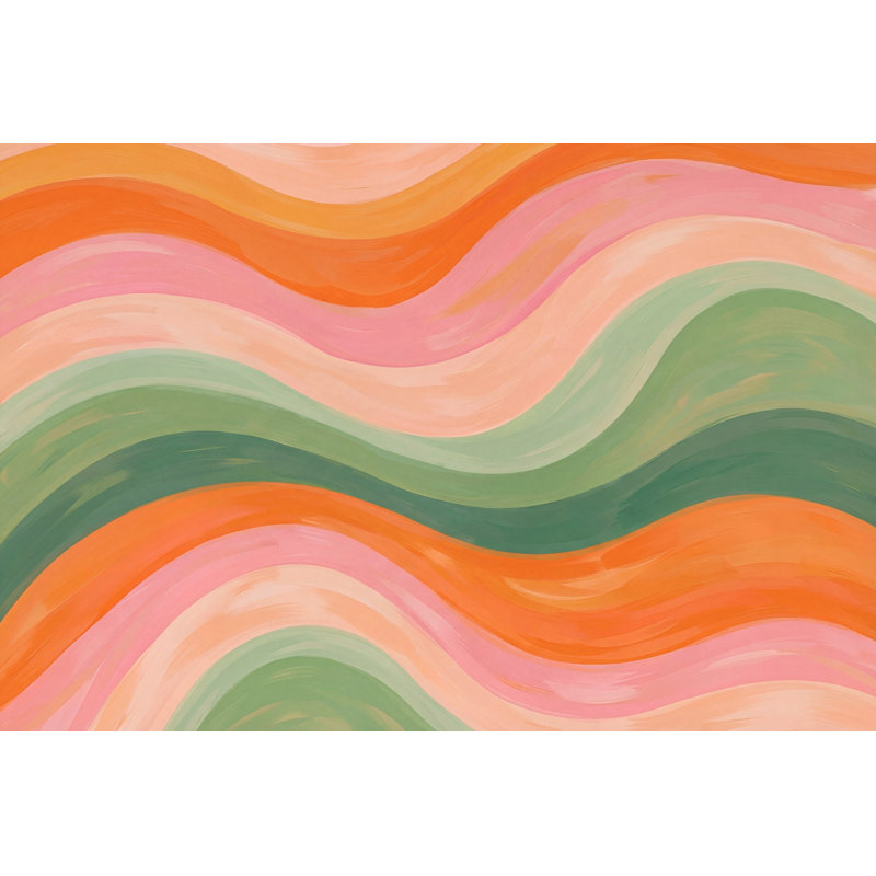 Papier peint moderne Mid Century, Non tissé, 160 po x 108 po
