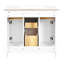36'' Bathroon Vanity With Ceramic Sink Combo Set-1350136972