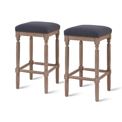 Liya Upholstered Counter Stool