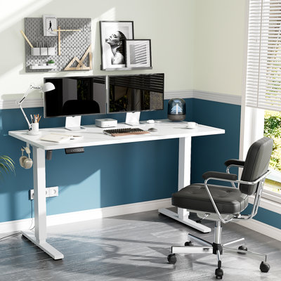 Bureau debout à hauteur ajustable