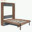 Full Size Murphy Bed with Foldable Desk-653394995