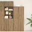 Highboard 40X42.5X185 Cm Engineered Wood-1760065512