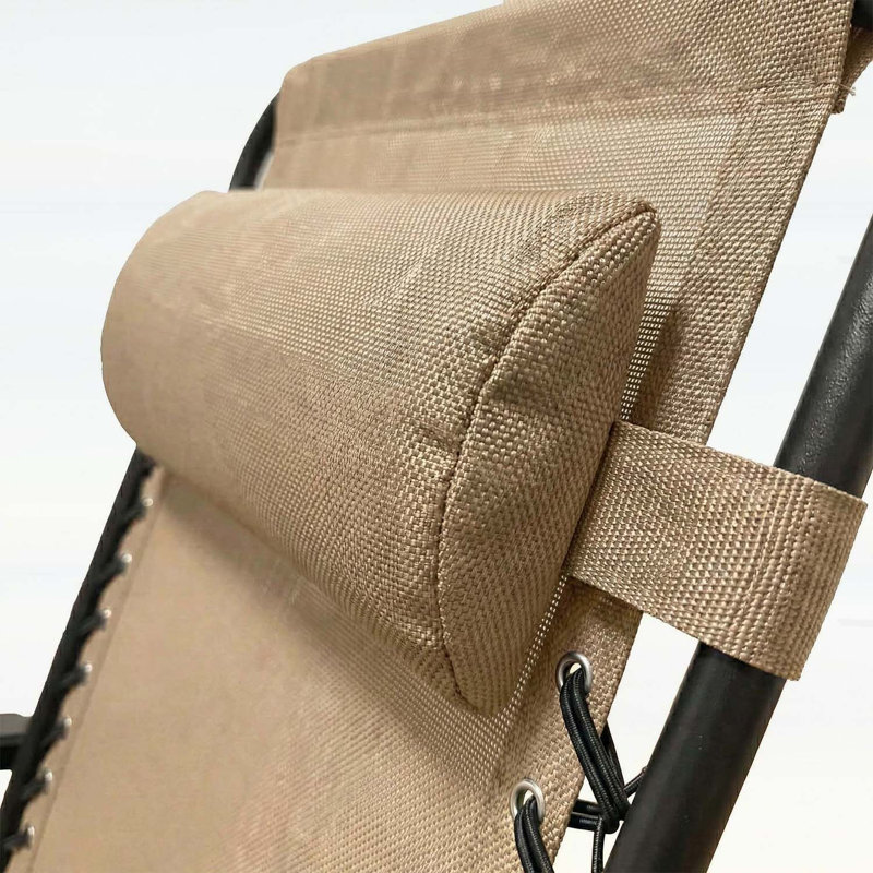 Ensemble de 2 chaises berçantes pliantes, Kaki