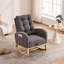 Chaise longue berçante avec repose-pieds Accent-1813445814