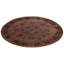 Overdyed Hand-Knotted Wool Modern-Contemporary Brown Area Rug 8' 1" x 8' 1"