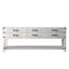 Meuble-lavabo double en chêne blanc 84 po X P 22 po D-117970955-117970956