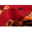 Tapis rouge Teimani 3 pi 1 po x 5 pi 7 po
