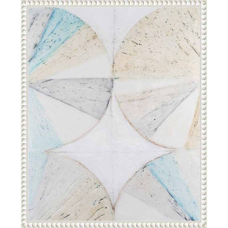 «Pie Charts II» par Vanna Lam, reproduction d'art sur toile encadrée, H 20 po x l 16 po
