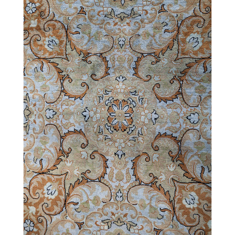 Yehudis One-of-a-Kind 10' 1" X 13' 9" New Age Rectangular Wool Area Rug Grey