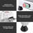 WeChef 10''Commercial Meat Slicer 240W Electric Deli Slicer Cheese Food Cutter Stainless Steel Blade For Shop Restaurant Home Use 0-12mm Adjustable Slicing Thickness