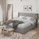 Albertien Lift Up Wingback Upholstered Platform Bed