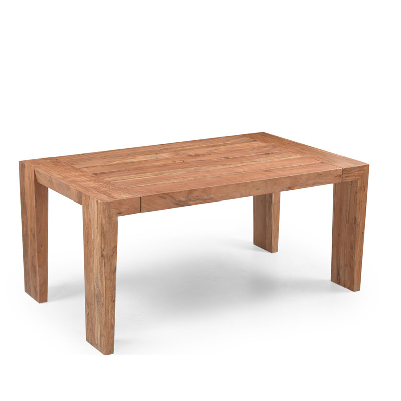 Table de salle à manger Atlas Acacia, H 30 po x L 89 po x l 40 po
