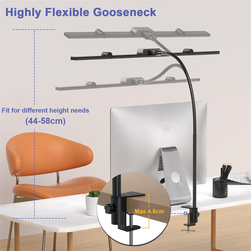 Metal Piano Lamp