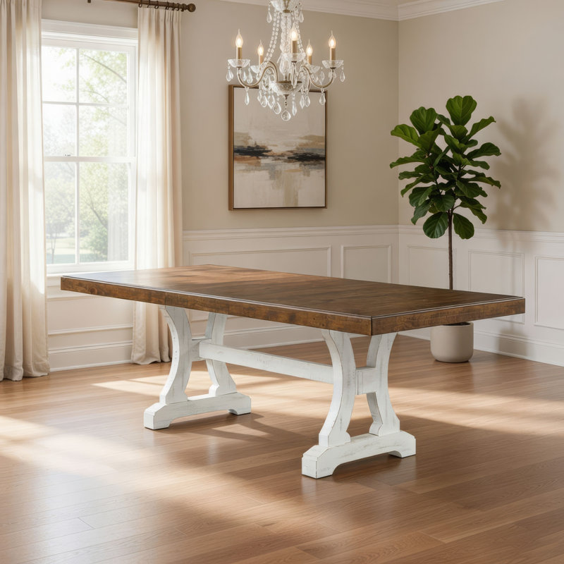 Table de salle à manger rectangulaire L 40 po x l 86 po Eya