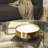 Egyptian Mint Scented Wide Hammered Scented Wax Melt with Metal Holder-1589781513