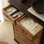 Solid Wood Apothecary Rectangle Accent Chest