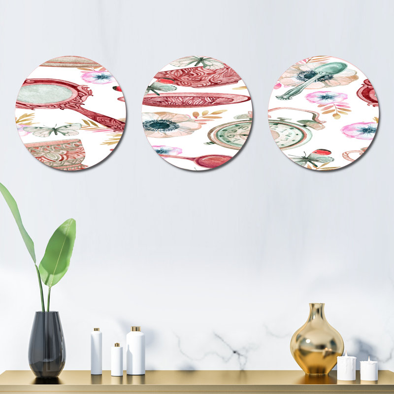 Ensemble de 3 décorations murales
