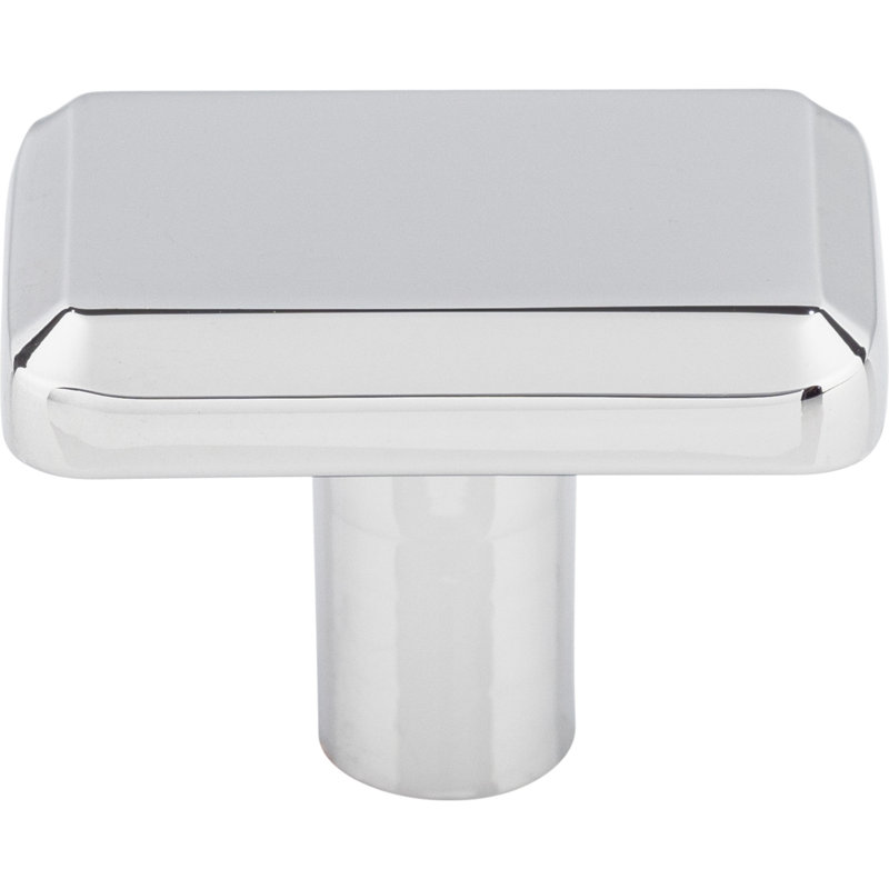Telfair 1 1/2" Length Bar Knob, Polished Chrome