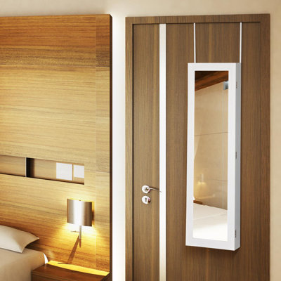 Armoire à bijoux avec miroir Cavett