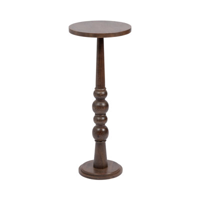 Anike Mango Wood Round Drink Table