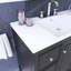 Meuble-lavabo noir 36 po