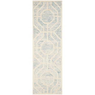 Deedgra Hand Tufted Wool Geometric Rug