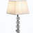 25" Wendi Glam Crystal Cube Ice Table Lamp