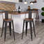 Faycelles Counter Stool with Metal Frame