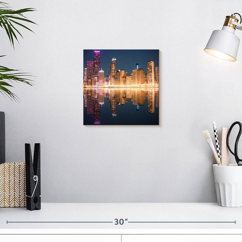 Nicci Chicago Golden Lights, H 10 po x l 10 po