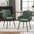 Dark Green Faux Leather