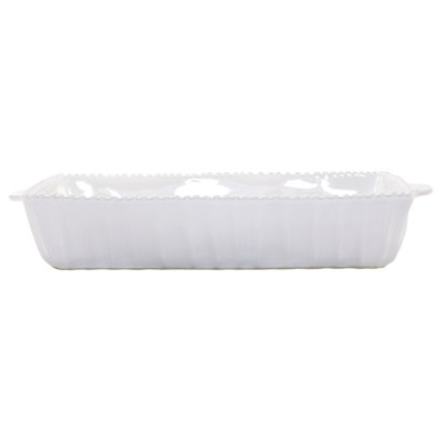 VIETRI Incanto Rectangle Stoneware Baker Bakeware