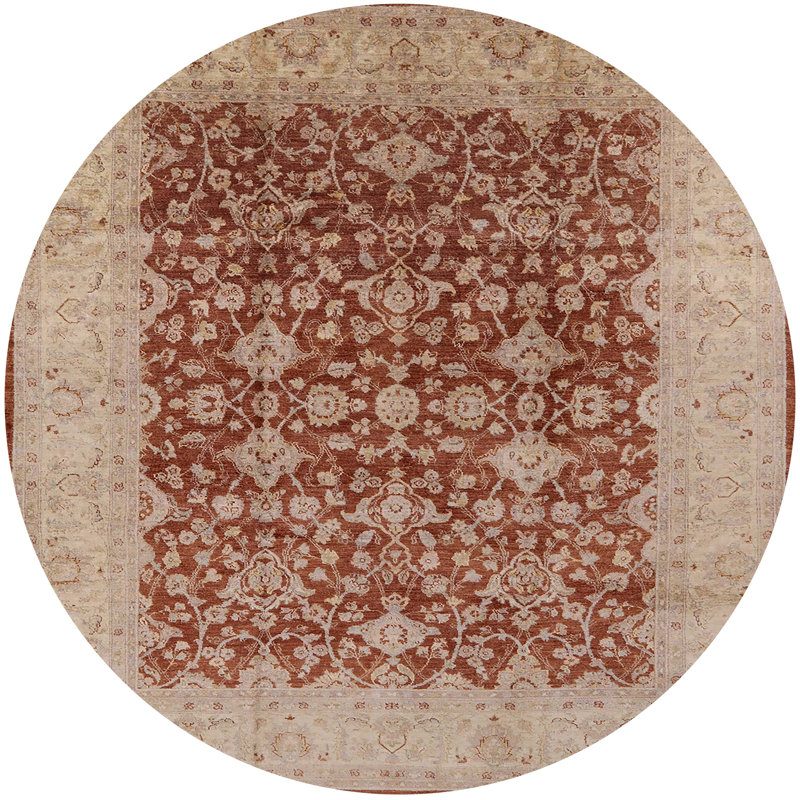 Chrystalla Oriental Indoor Rug, Round 3'