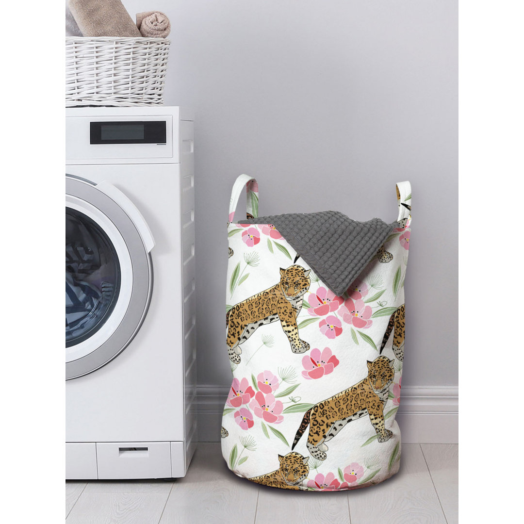 Fabric Laundry Bag with Handles East Urban Home
