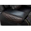 3-Piece Vegan Leather Manual Reclining Living Room Set With Hidden Cupholder-1156397806
