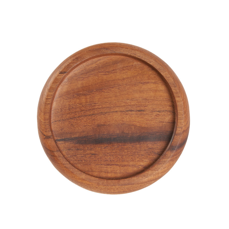 Wood Round 1 Piece Coaster