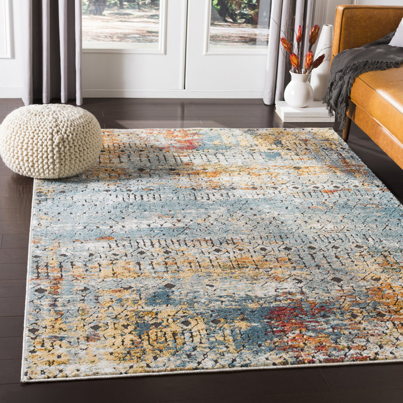 Ragland Southwestern Indoor Rug, Rectangle 5'3" x 7'3"