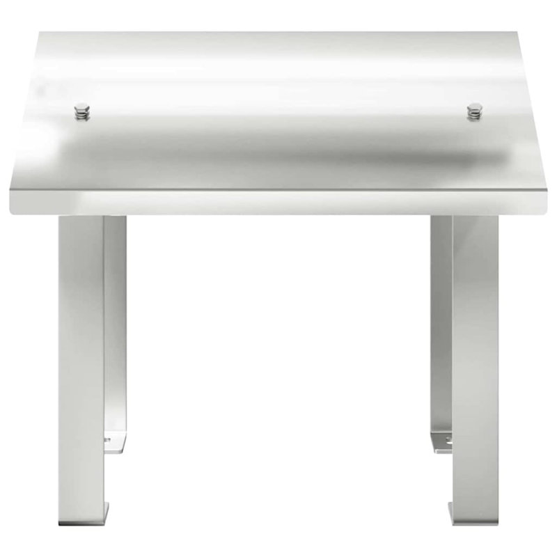 Chimney Hood Silver Stainless Steel, 37.5cm H x 40cm W x 40cm D