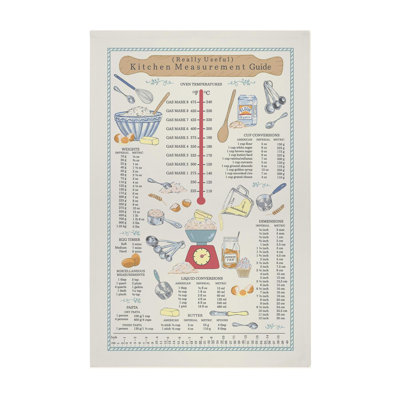 Kitchen Measurements Tea Towel Kitchen Towel