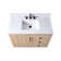 Ensemble de meuble-lavabo simple 42 po