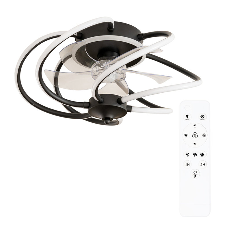 Caycee 45cm Ceiling Fan with LED Lights